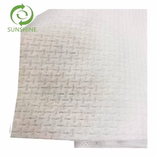 Spunlace Hydrophilic Breathable 100% Viscose Pet Viscose Spunlace Nonwoven Fabric for Compressed Towel
