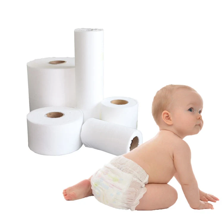 Disposable High Grade Hydrophilic Non Woven Fabric Diaper Raw Material