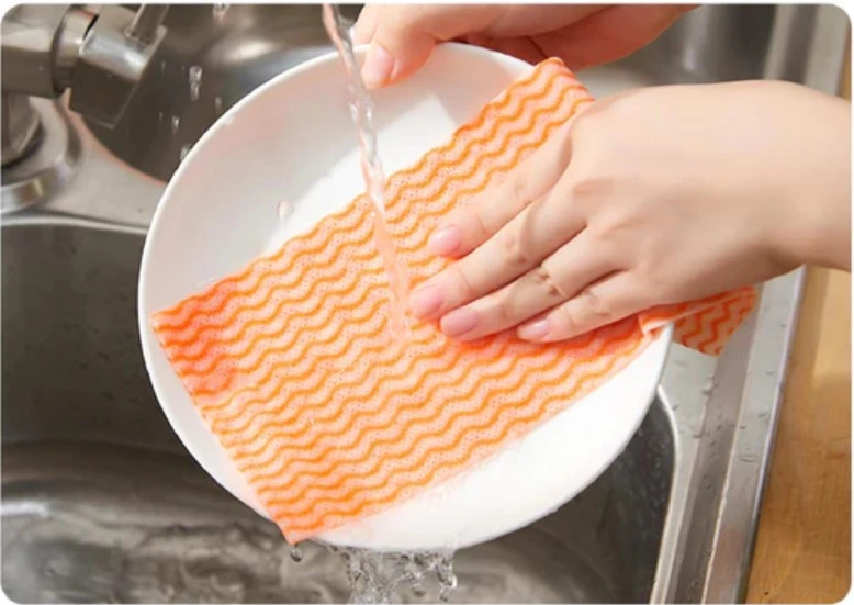 Disposable Cleaning Towel Kitchen Towel Dish Rags Non Woen Fabric Handy Wipes Household Towels Cleaning Cloth