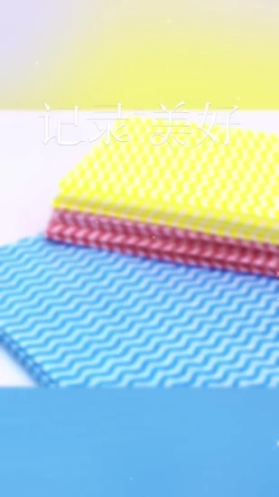 Rouleau de tissu non tissé Spunlace en gros de fabricant de la Chine Tissu non tissé 100% coton pour lingettes humides, lingettes pour bébé, lingettes nettoyantes, serviettes de nettoyage