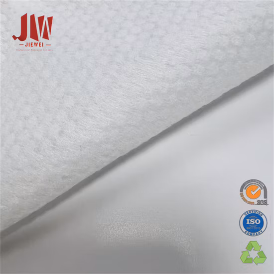 Prix ​​départ usine de vente chaude Lingettes Matériel Rouleaux de tissu non tissé Spunlace en relief 50% polyester viscose Tissu non tissé Nettoyage Lingette Fabricant de matériel