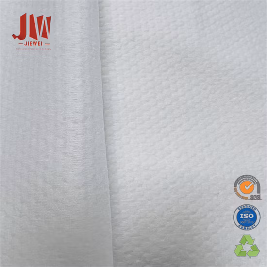 Vente à chaud Prix Ex-Factory Lingettes Matériel Spunlace Rouleaux de tissu non tissé 50% Viscose Spunlace Polyester Tissu non tissé
